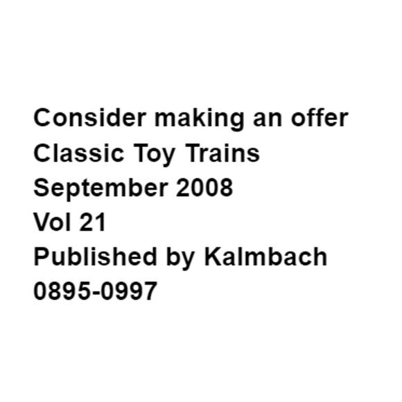 Classic Toy Trains September 2008 Special Section Lionels Finest Postwar Diesels - Picture 2 of 4